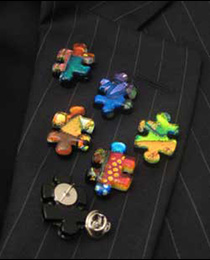 Autism Awareness Lapel Pins